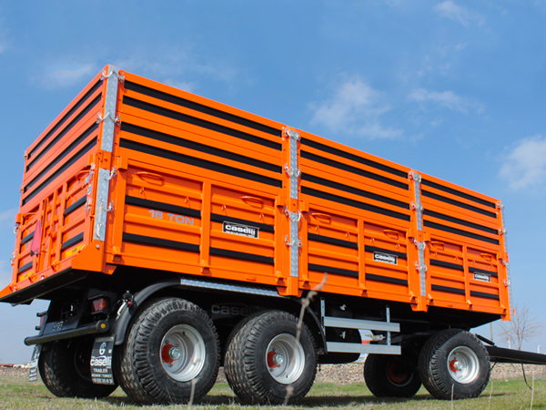 18 Ton  Dingil, zel retim Rmork