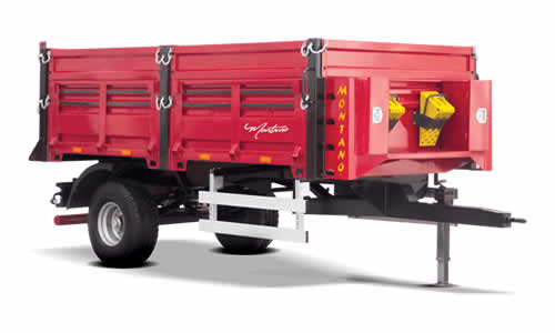 MR1004 - 4 Ton Tek Dingil